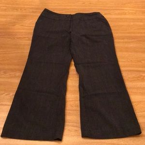 Gray dress slacks